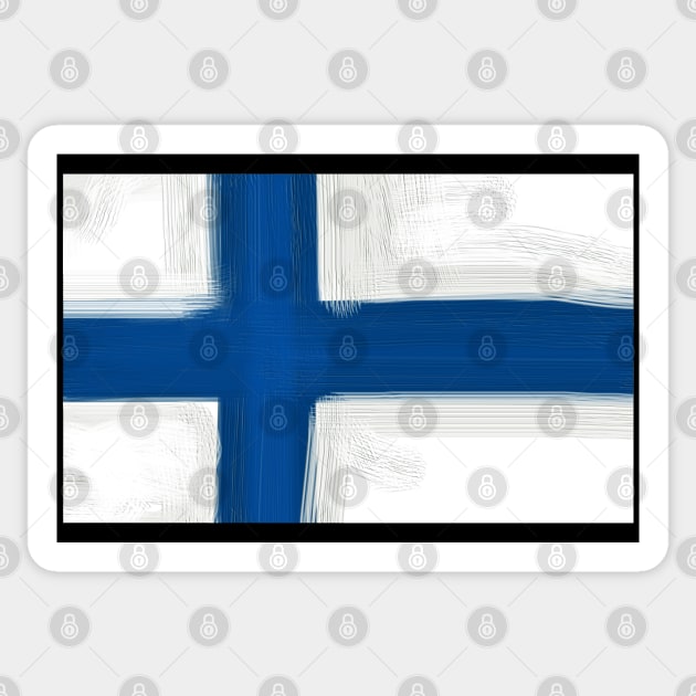 Finland Flag Sticker by Dojaja